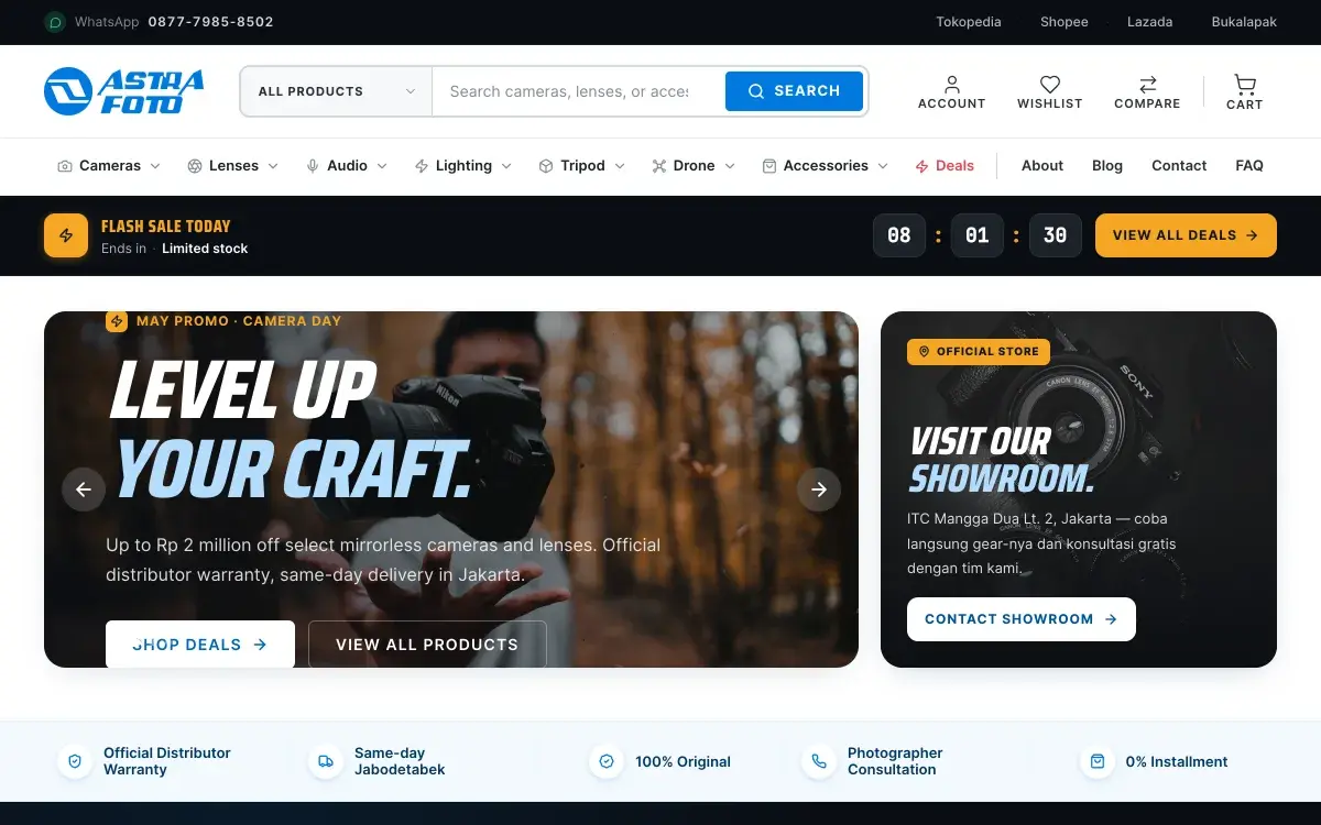 Website Astra Foto