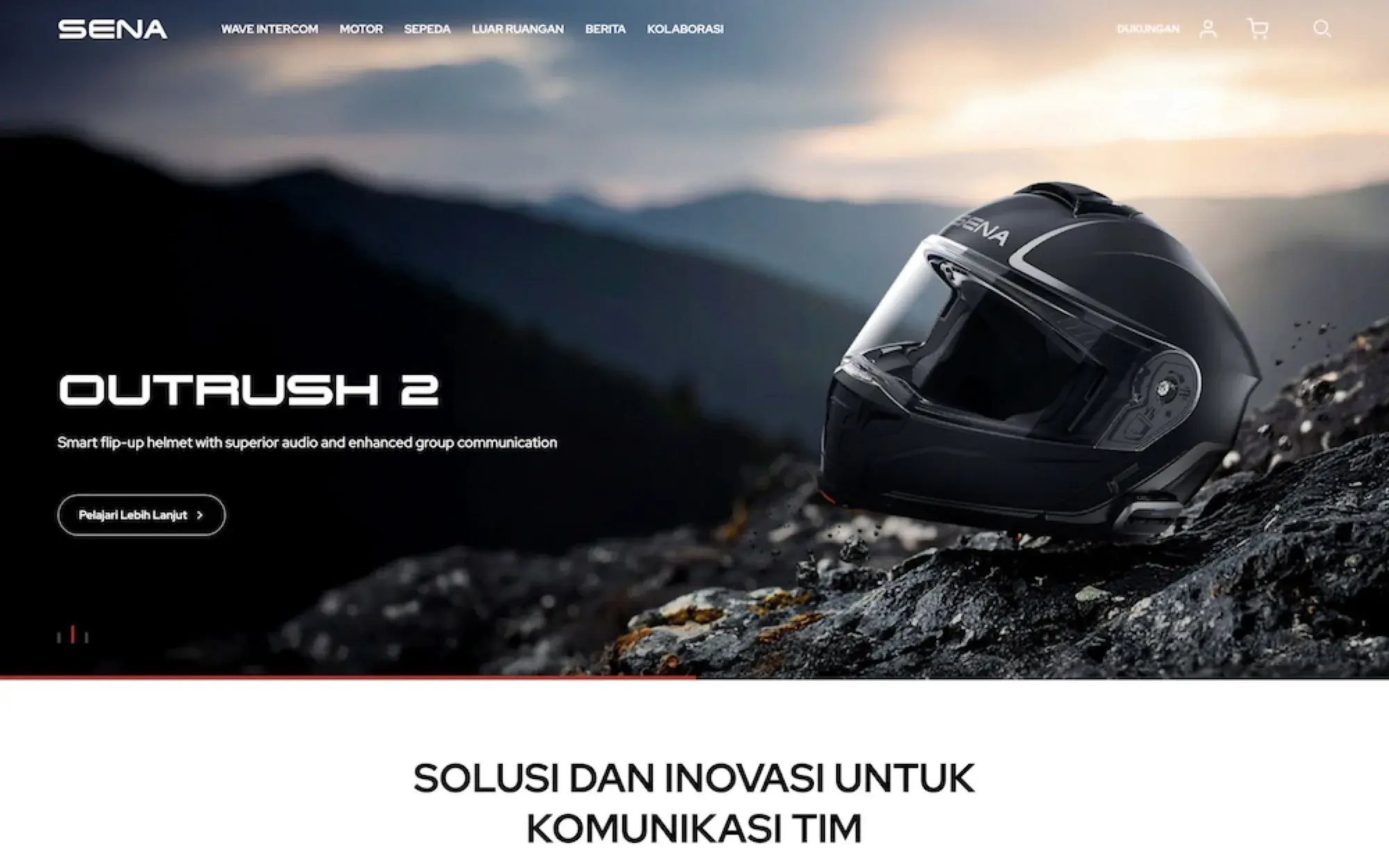 Website Sena Indonesia