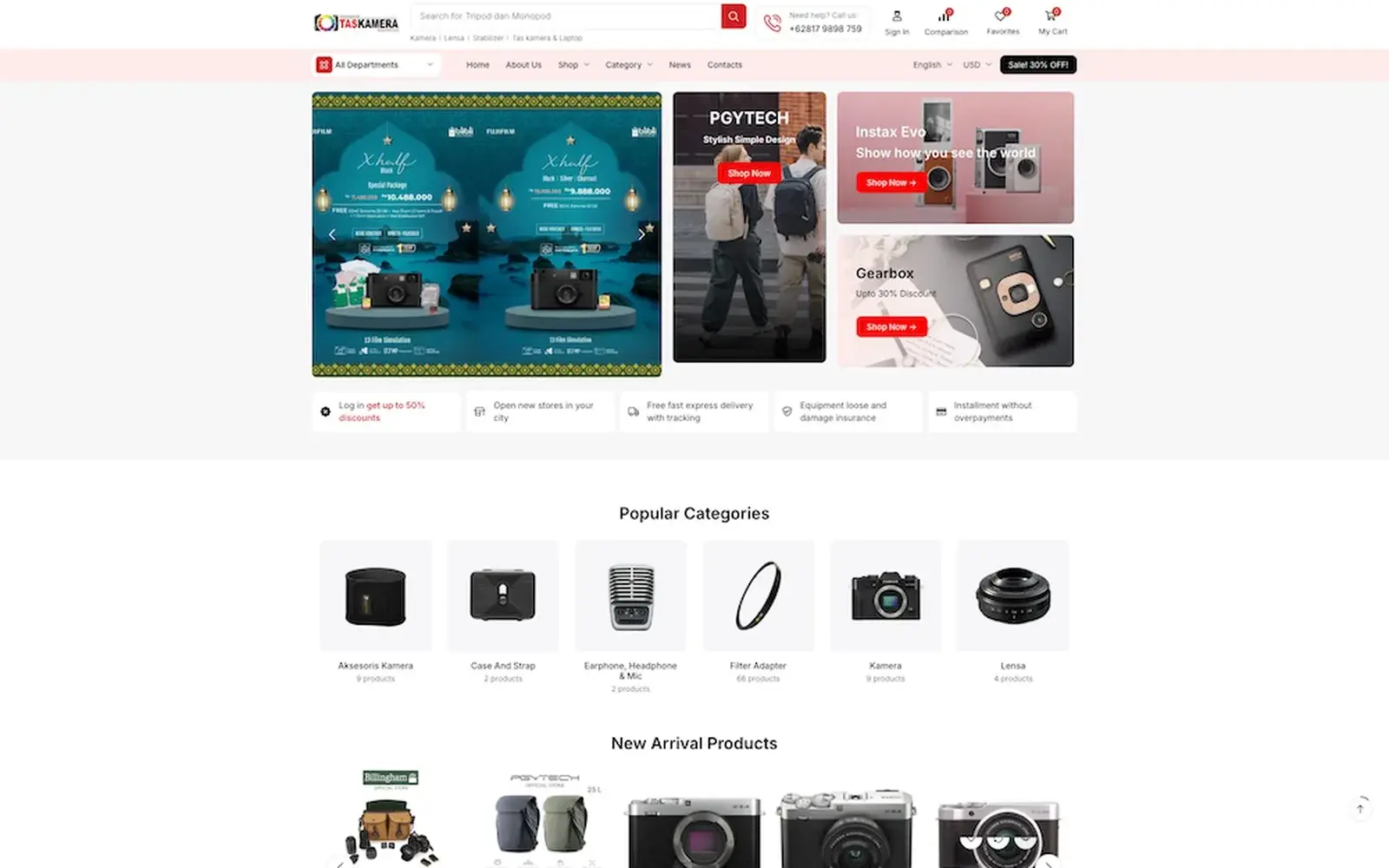Website Tas Kamera Indonesia
