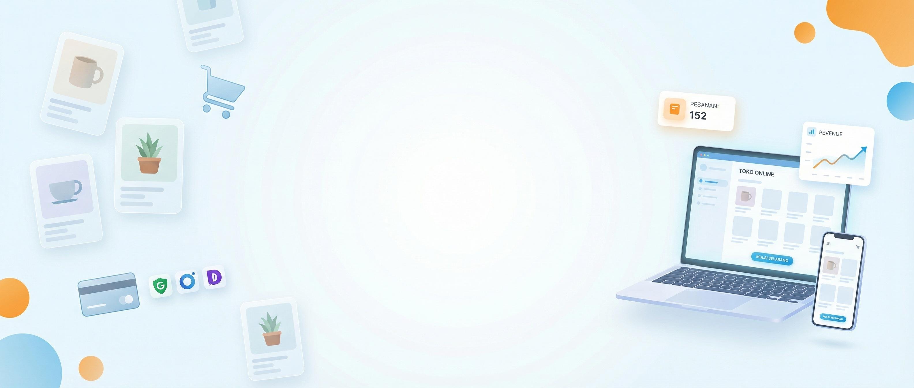 Ecommerce service background